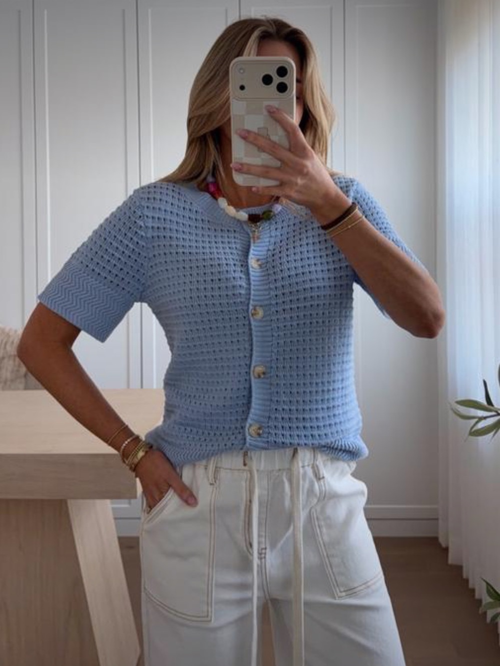 Womens knit cardigan